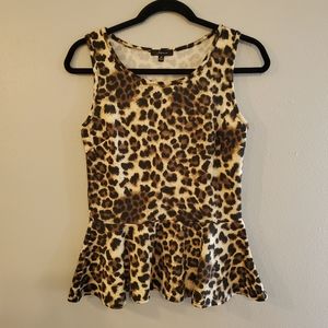 Leopard print tank
